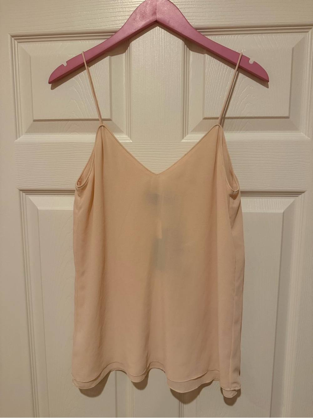 Blaque Label Peach Spaghetti Strap V-Neck Cami
